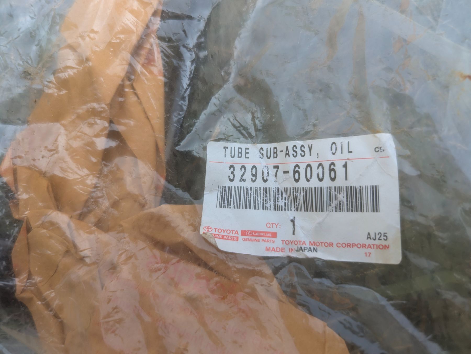 Toyota Lexus Tube Sub-Assy, Oil 32907-60061